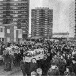 The funeral of Kitty Irvine and Jumbo Smyth