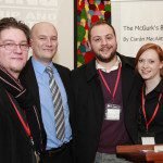 A group photograph at the Stormont launch of the book.